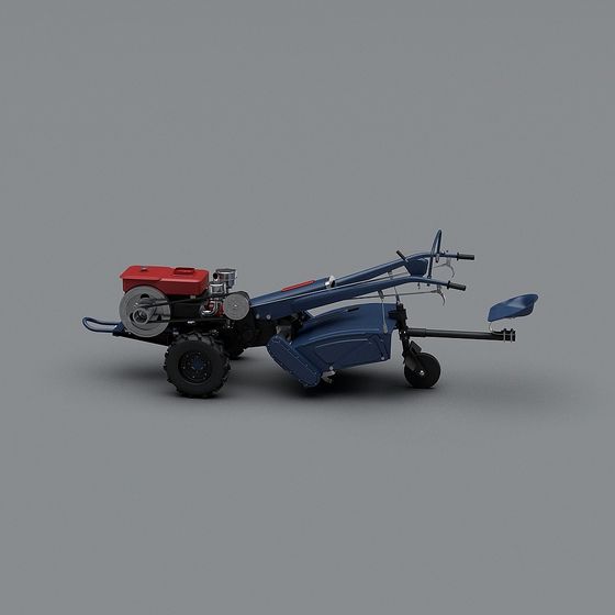 Compact Cultivator 3D Model