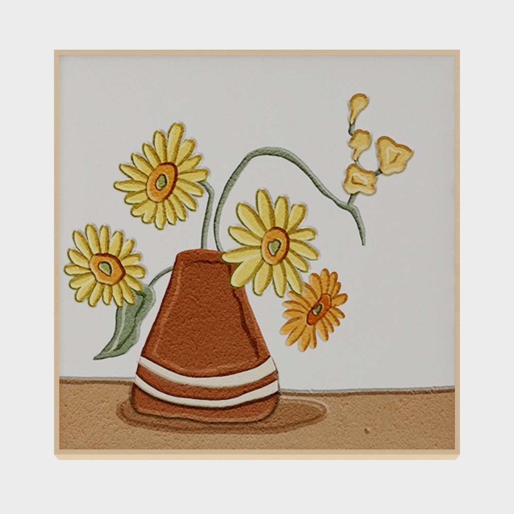 Happy Workshop - Nordic Wind - Living Room Sofa Decoration Painting - Summer B