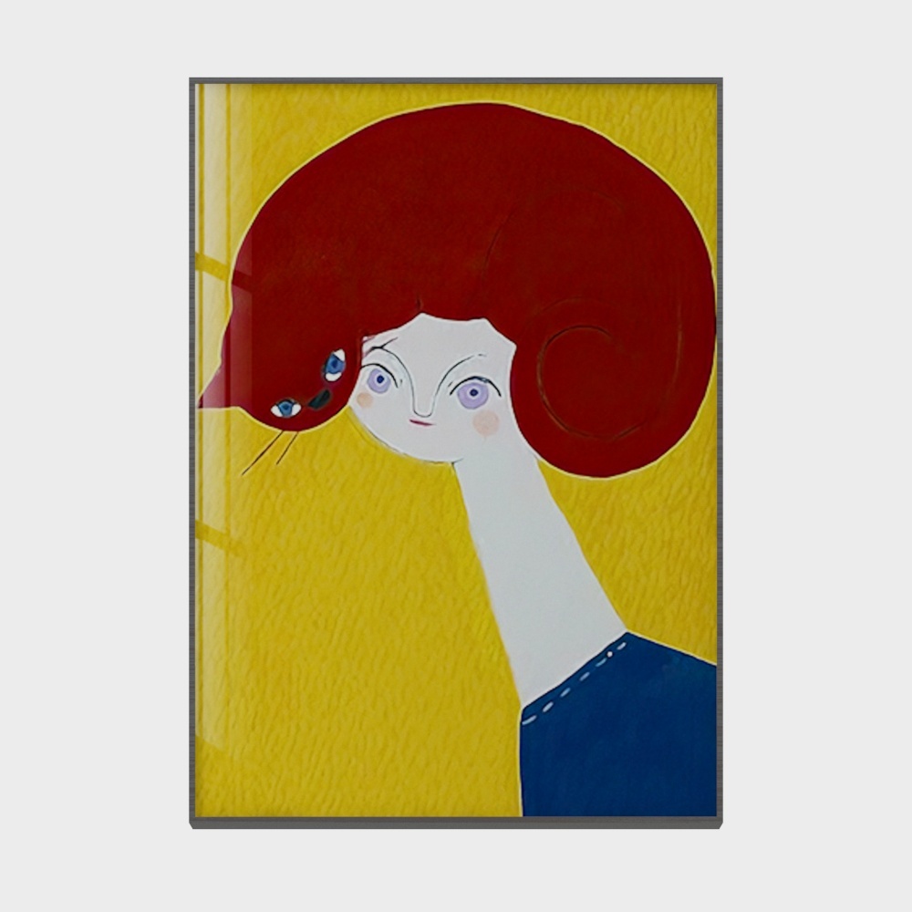 Happy Workshop - Nordic Wind - Bedroom Bedside Decorative Painting - Lazy A