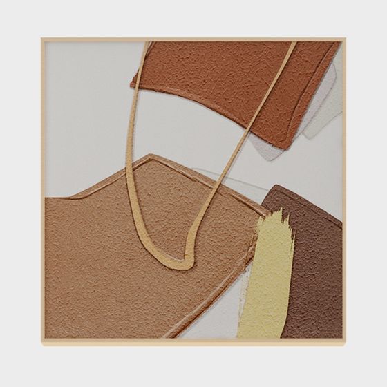 Abstract Geometric Sculpture 3D model