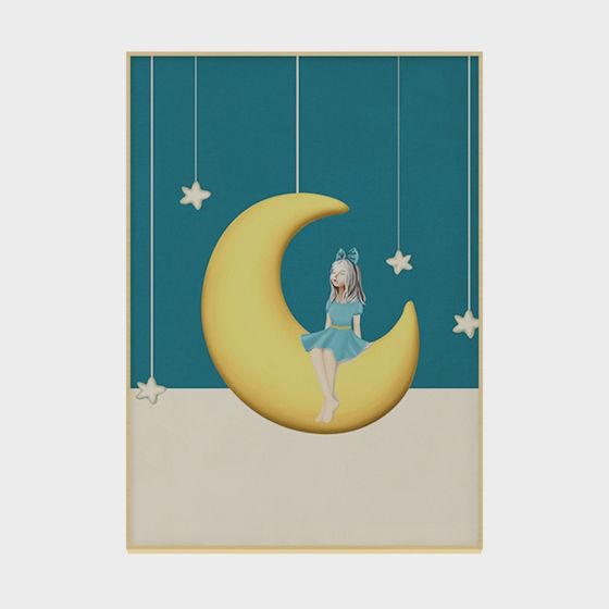 Moonlit Princess 3D model