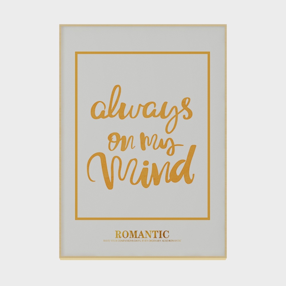 Happy Workshop - Nordic Wind - Bedroom Bedside Decorative Painting - Dream Flower G