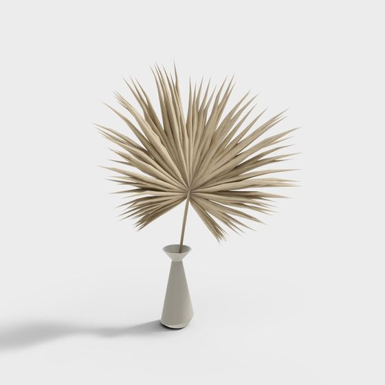 Desert Oasis Low-Poly 3D Model for Creative Projects