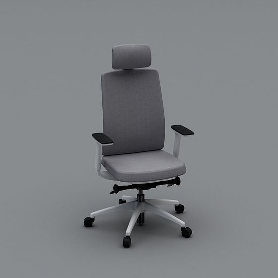 Stylish Office Chair 3D Model for Creative Spaces