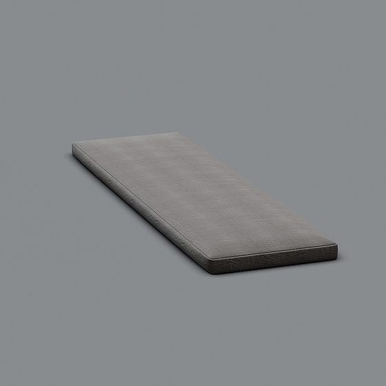 Window Mat 3D Model - 00-02 in Black