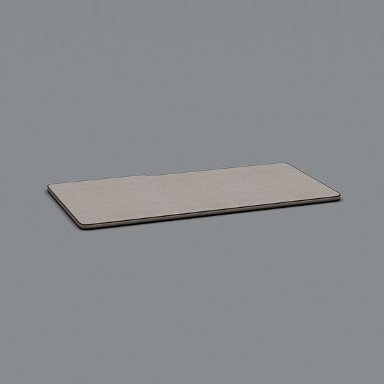 Minimalist Metal Plate 3D model