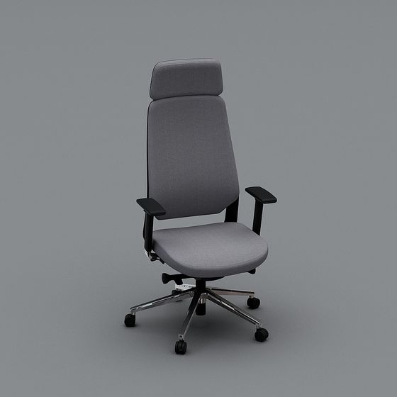 Stylish Office Chair 3D Model for Modern Workspaces