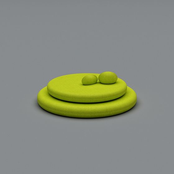 Soft Harmony 3D Model for Modern Spaces