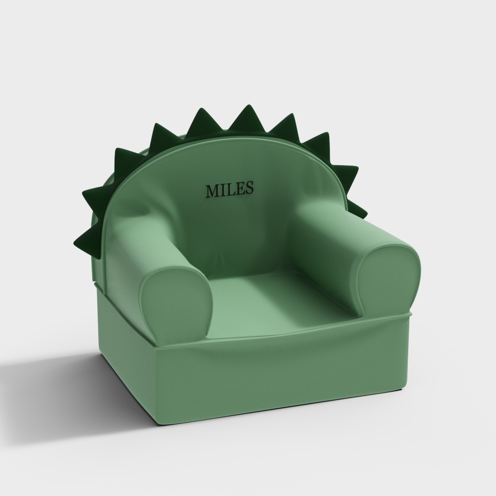 Divano pigro cartone rosso pulito