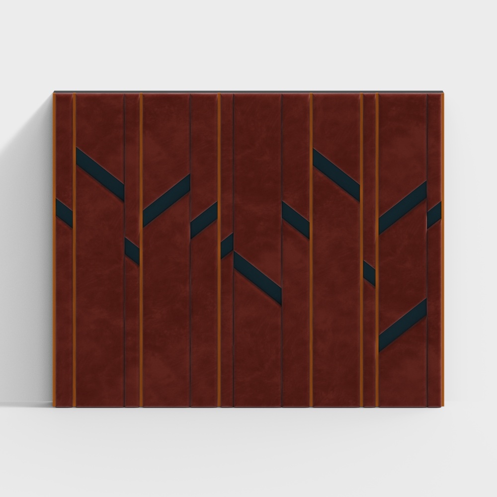 Modern soft-packed wall setting wall background wall combination - setting wall background wall 3