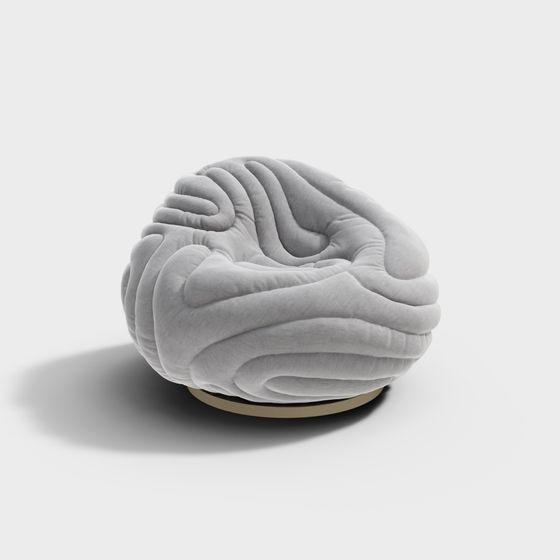 Brain Texture Sofa 3D model