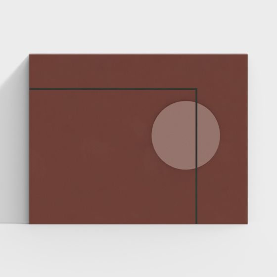 Low-Poly Minimalist 3D Model for Modern Design