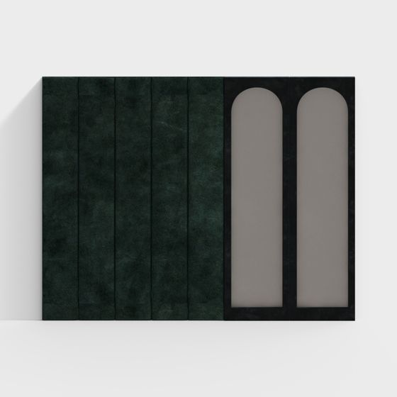 Vintage Arch Low-Poly 3D model