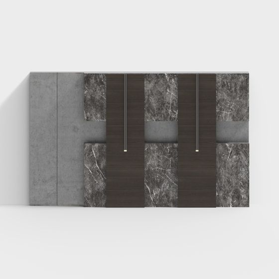 Urban Elegance Wall Panel 3D Model