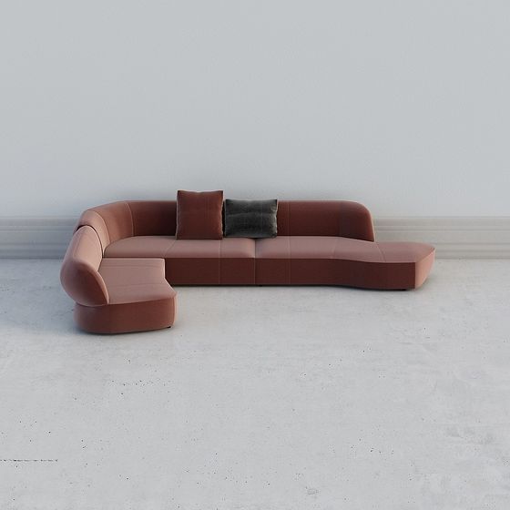 Urban Curve Sofa 3D model