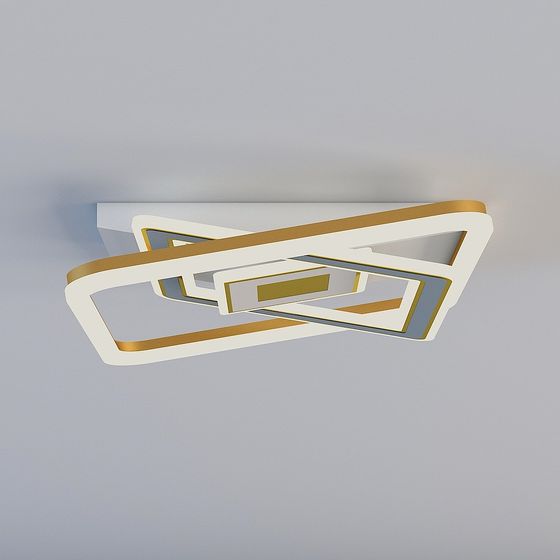 Premium Ceiling Light Fixture 3D Model for Modern Spaces