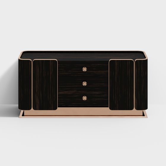 Art Deco Sideboard 3D model