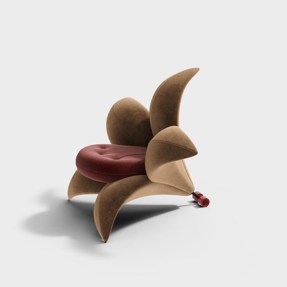 Crescent Moon Sofa 3D model for Creative Spaces