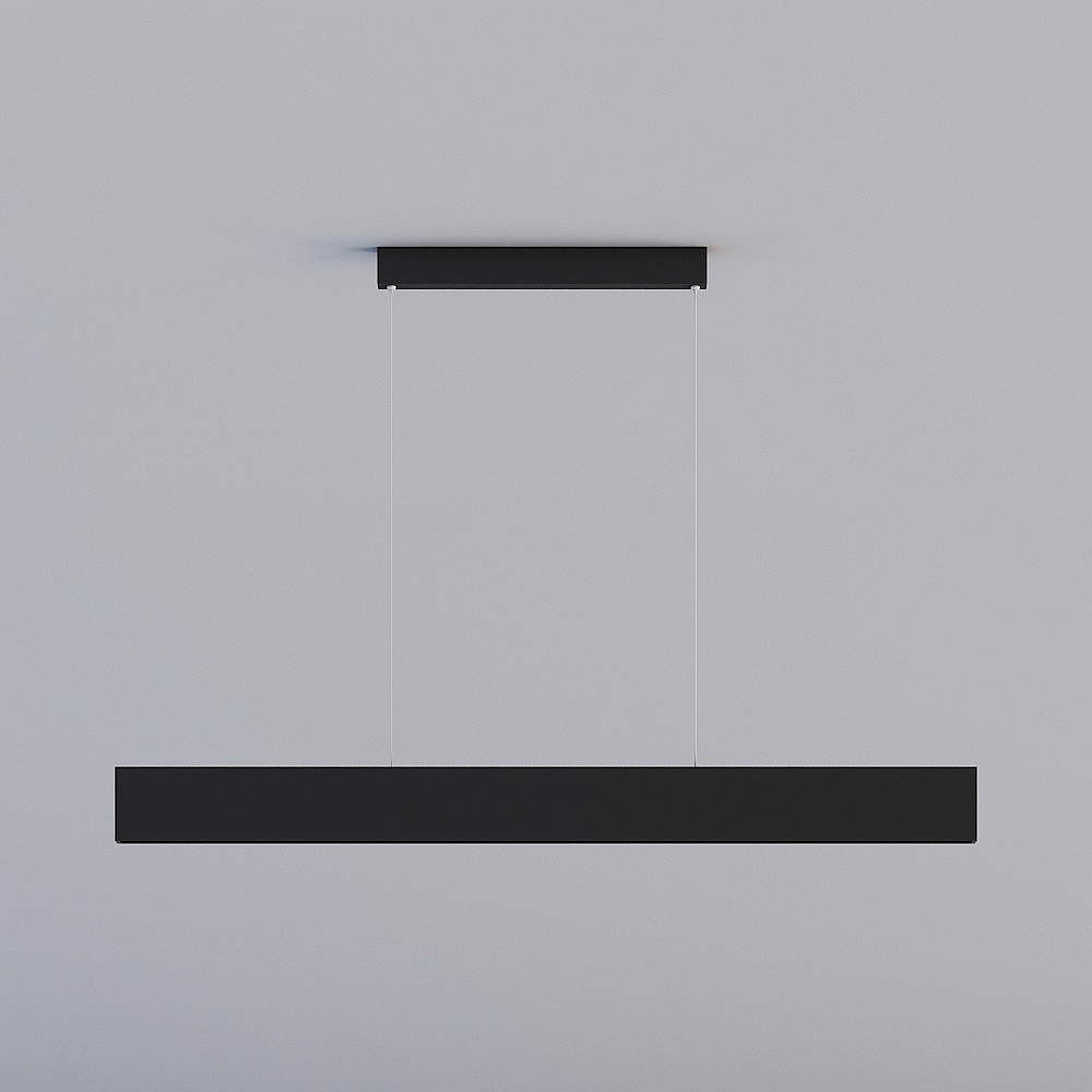 Moray "up and down light-emitting chandelier -1.2 meters" high-gloss effect ribbed minimalist LED long strip lamp bar table office study