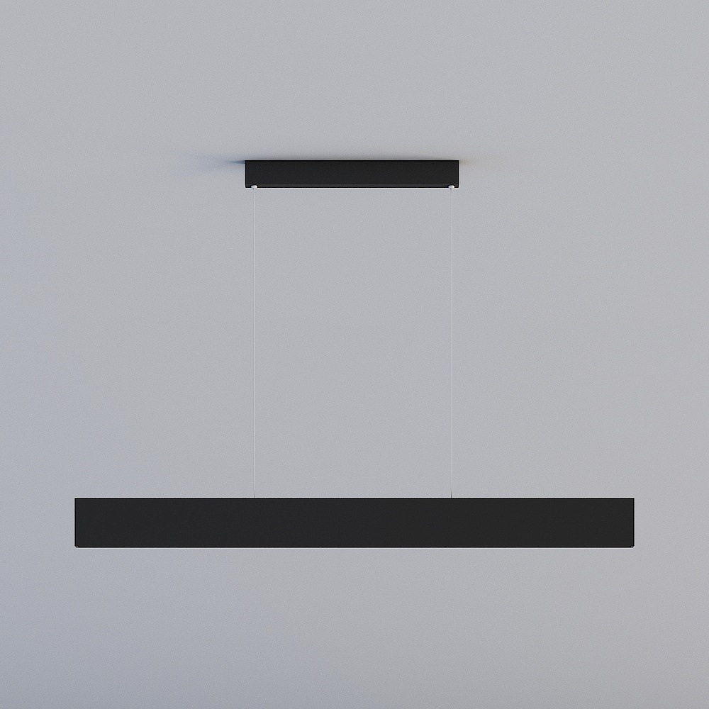 Moray "up and down light-emitting chandelier 1.2 meters" deep anti-glare grating minimalist LED long strip lamp bar table office study