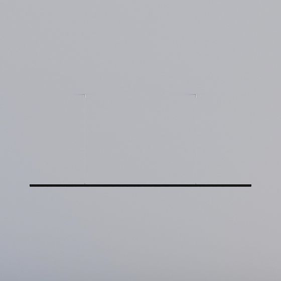 Linear Suspender 3D model for Modern Spaces