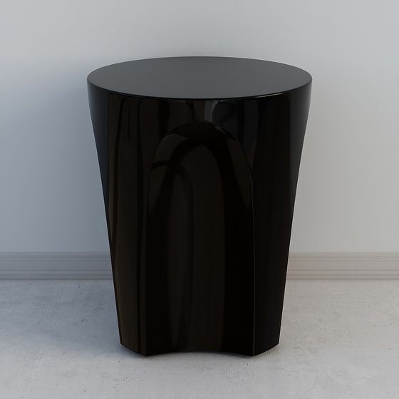 Luminous Round Table 3D model