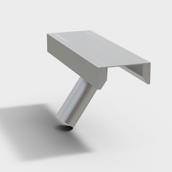 Urban Pivot 3D model - Unique Geometric Design