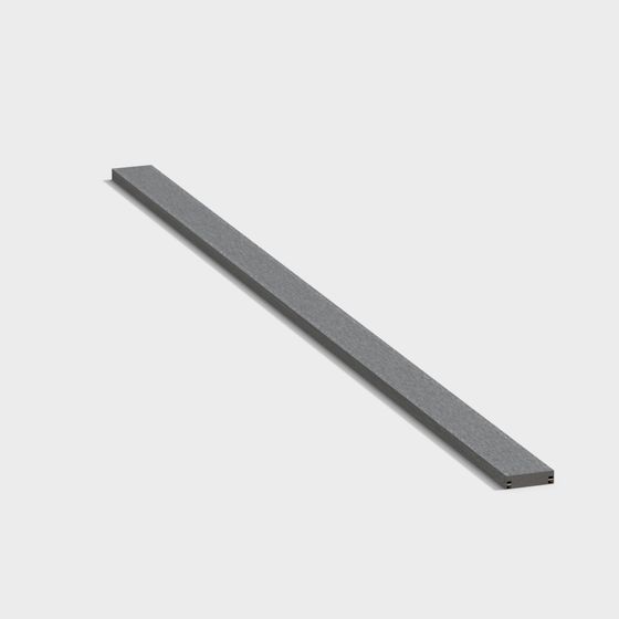 Powerful Concrete Beam 3D Model