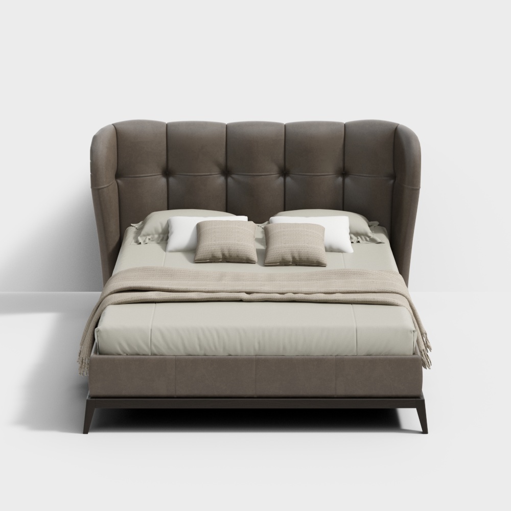 Italian Volpi Double Bed