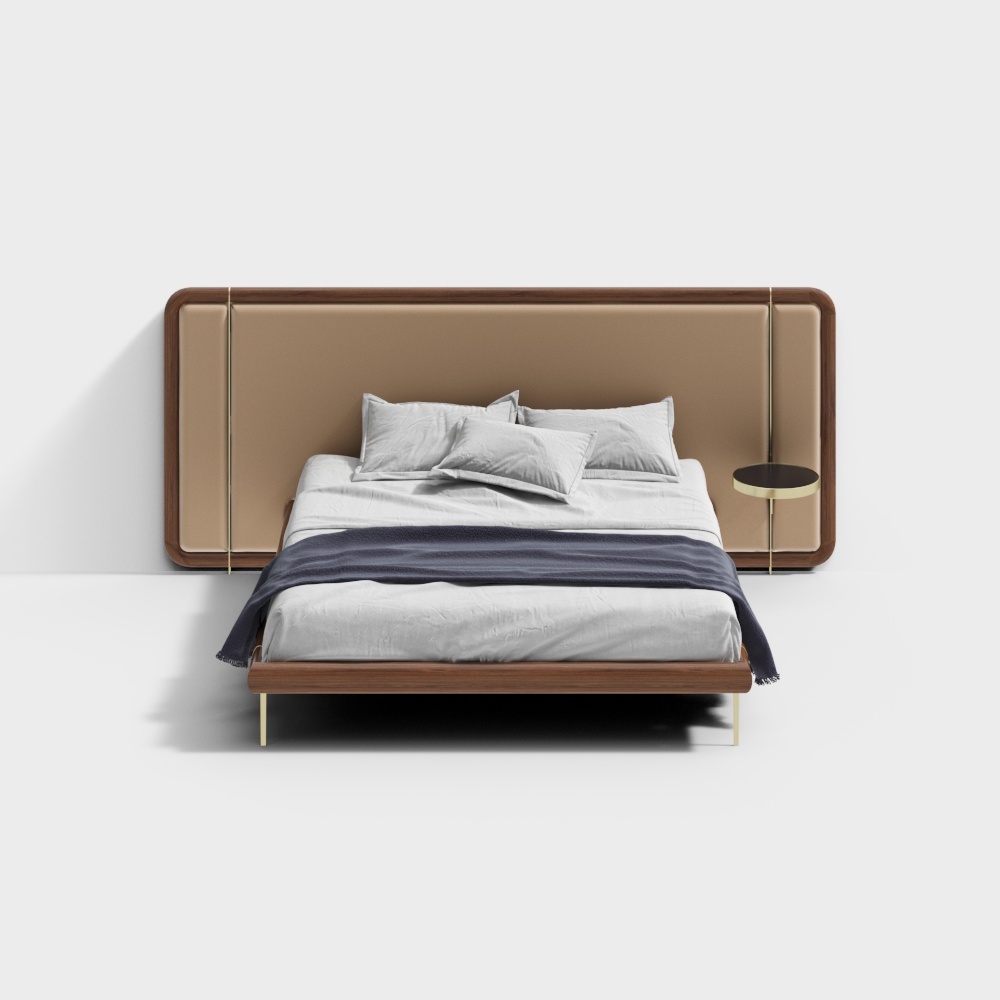 Letto King Size Italiano Moderno Porada