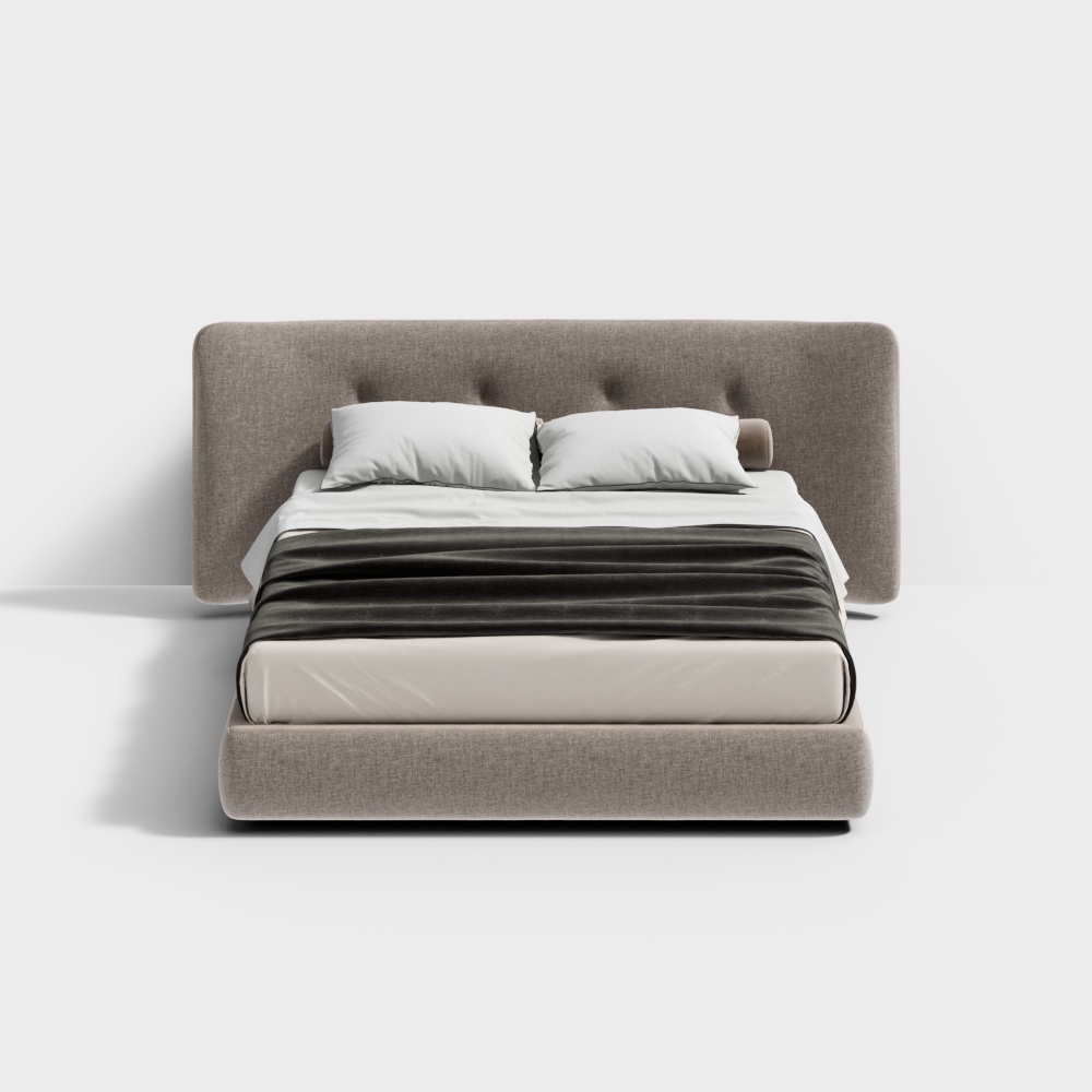 Cama doble moderna italiana Poliform