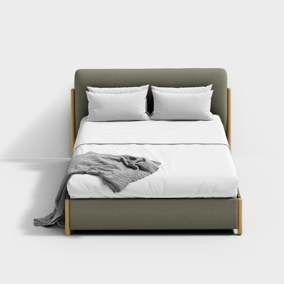 Urban Retreat 3D model Bed Frame