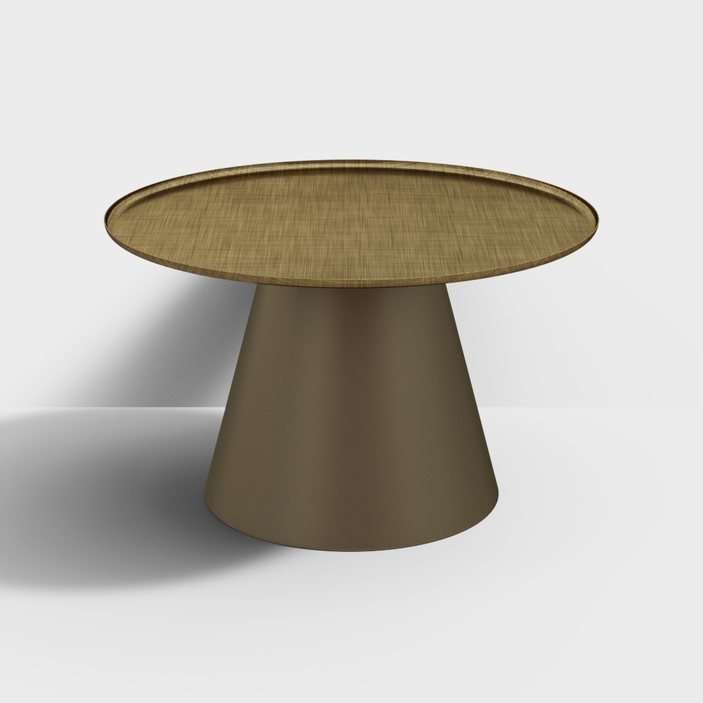 Cattelan Italia Modern Metal Coffee Table