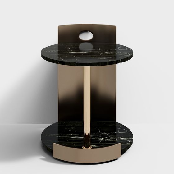 Urban Corner Side Table 3D model