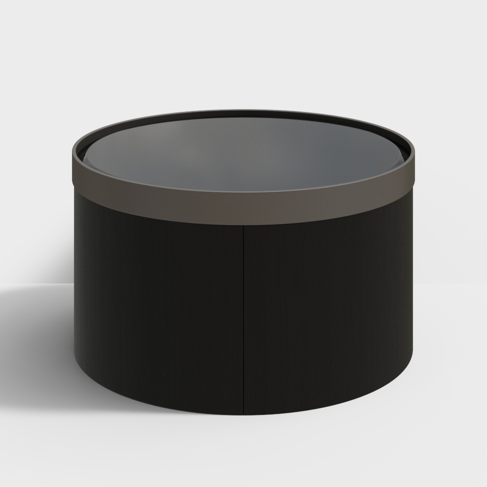 Table basse ronde moderne Minotti