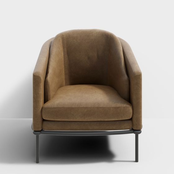 Cozy Lounge Chair 3D model