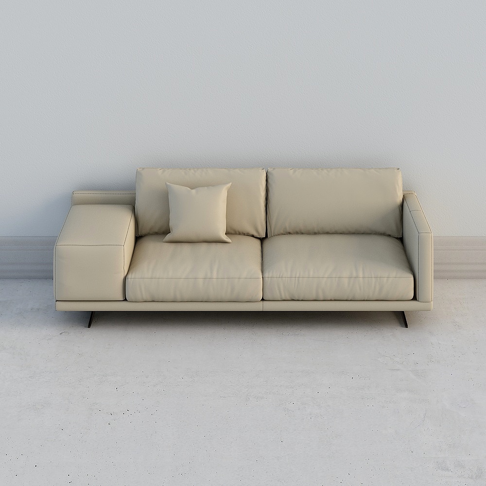 To the same home ZA20A41R minimalist design sofa