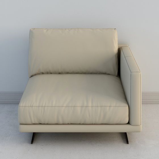 Urban Sofa 3D model - Modern Minimalist Design