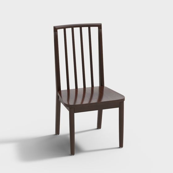 Stylish Minimalist 3D Chair Model for Modern Spaces