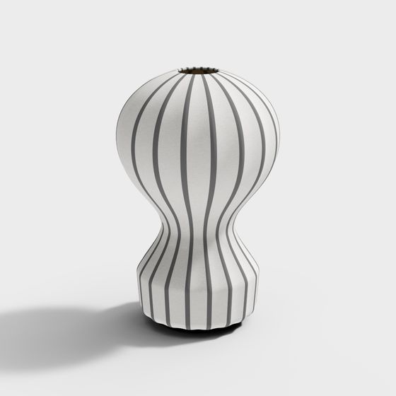 Streamlined Vase 3D model for Modern Aesthetics