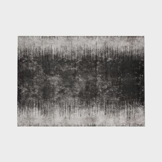 Stylish Abstract Lines Carpet 3D model