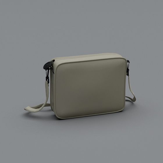 Elegant Minimalist Sling Bag 3D model