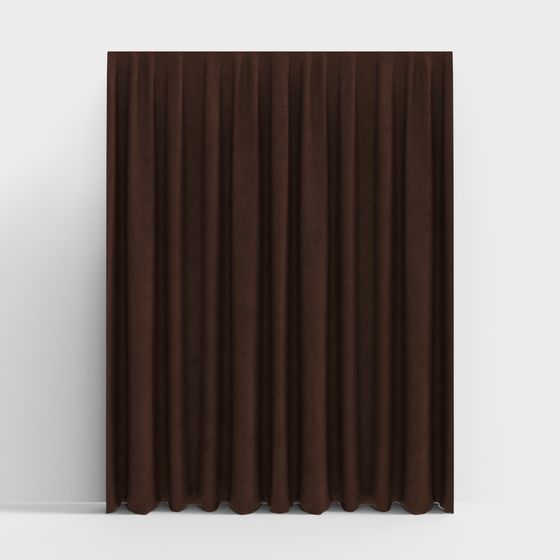 Vintage Curtain 3D model for Elegant Interiors