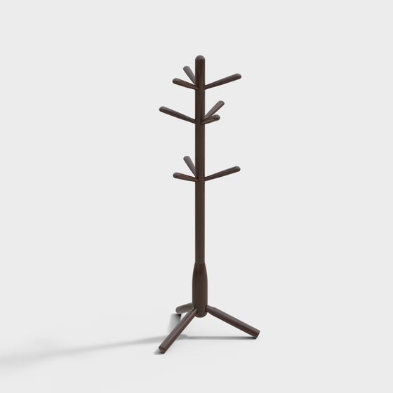 Branch Coat Rack 3D model for Modern Interiors