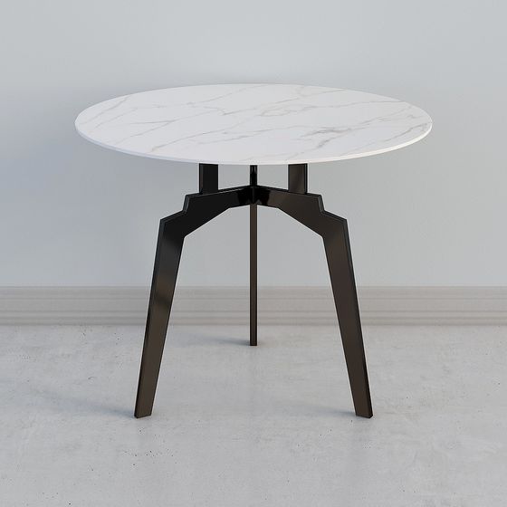 Urban Corner Round Table 3D model