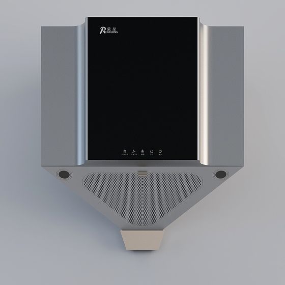 Stylish Kitchen Range Hood 3D model