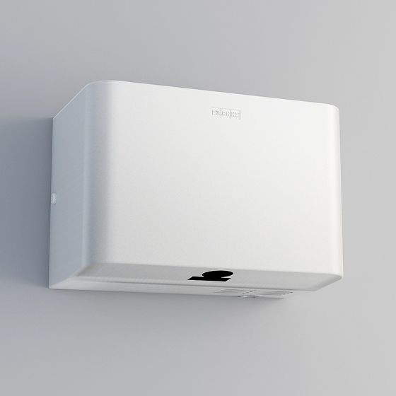 Wall-Mounted Hand Dryer 3D model