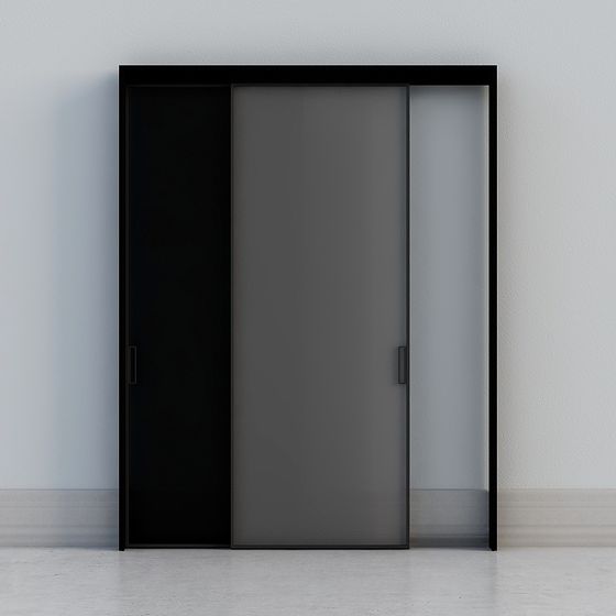 Urban Gate 3D model - Modern Minimalist Design