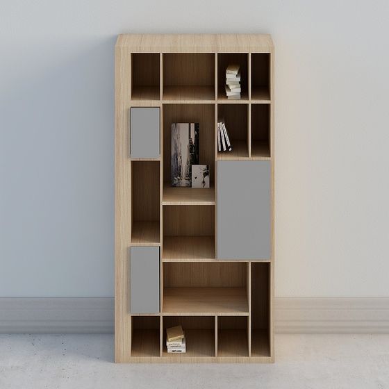 book shelf new closed .skp
