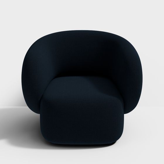 Canapé incurvé simple moderne de luxe rouge clair artistique en réseau minimaliste italien de Grado Gadot Yibao - simple bleu